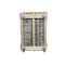 Steele Canvas Basket 14 BU Permanent Truck Blue Vinyl w/Grey Vinyl - 4in Casters 9214VBLUVGRYW4 - alternate 4